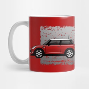 The iconic british small car with caravan Mug